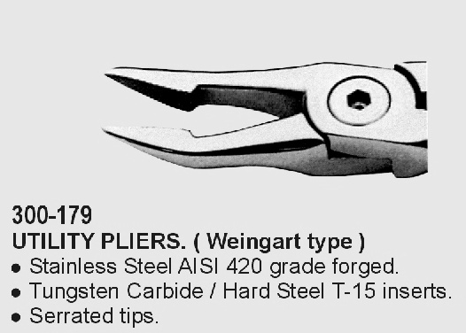 Utility Pliers (Weingart type)